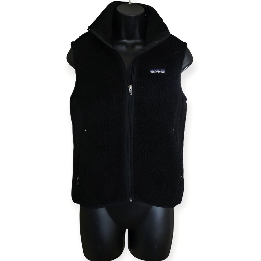 💙Patagonia Black Fleece Vest☆